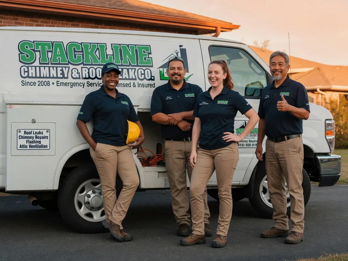 Chimney flashing repair company in Walnut Grove, MO
